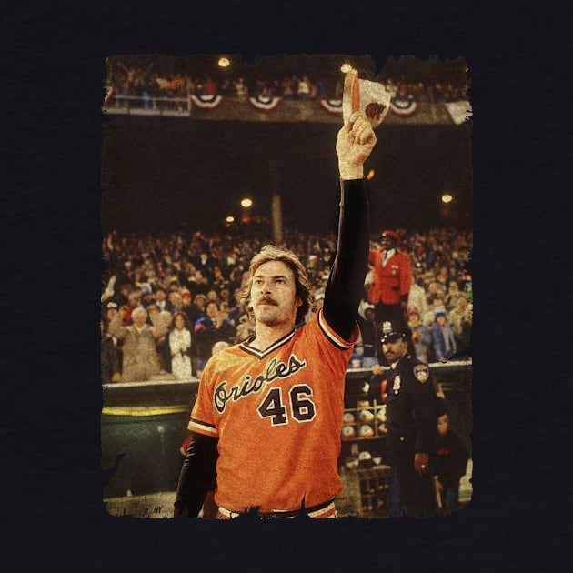 Mike Flanagan in Baltimore Orioles, 1979 by SOEKAMPTI